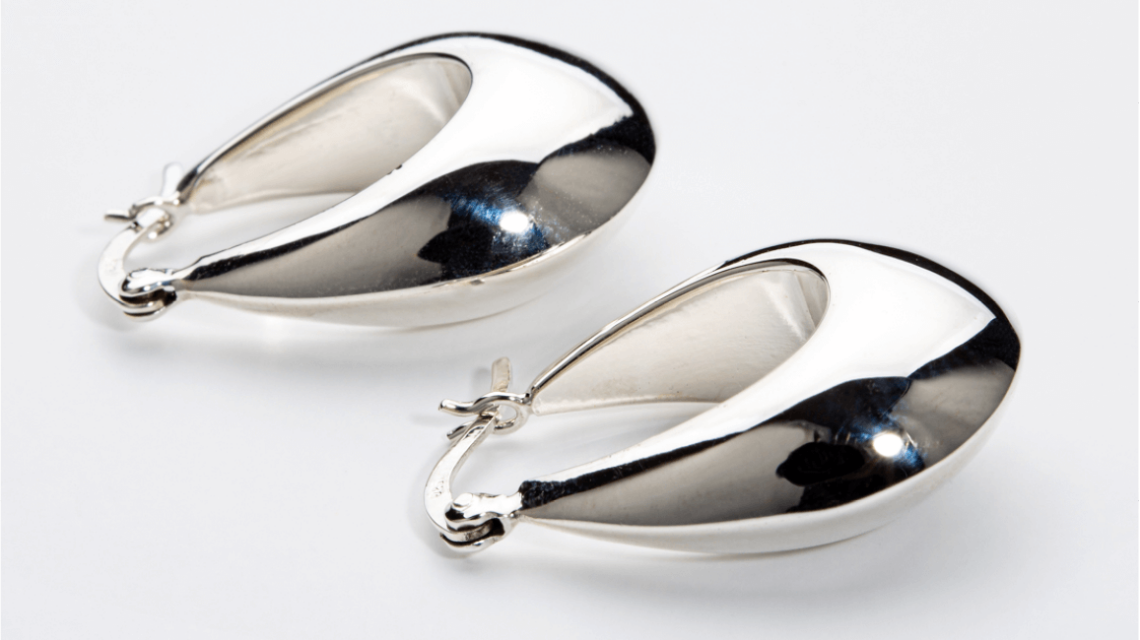 Aralia Sterling Silver Drop Earrings - GE164
