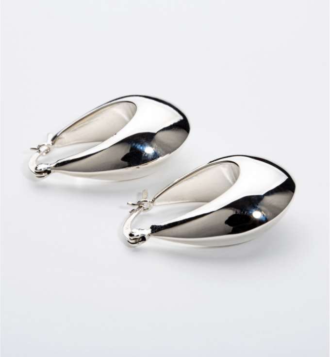 Aralia Sterling Silver Drop Earrings - GE164